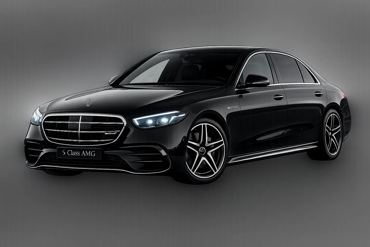 Mercedes S-Class First Class avec chauffeur privé Chauffeur Privé Classe Affaires à Paris Mercedes SUV noir pour service de chauffeur privé